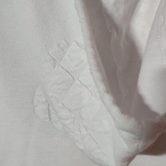 Lovely Whereabouts Swim Cover Up Hooded Sleeveless Dress White Medium zippered - Picture 10 of 16